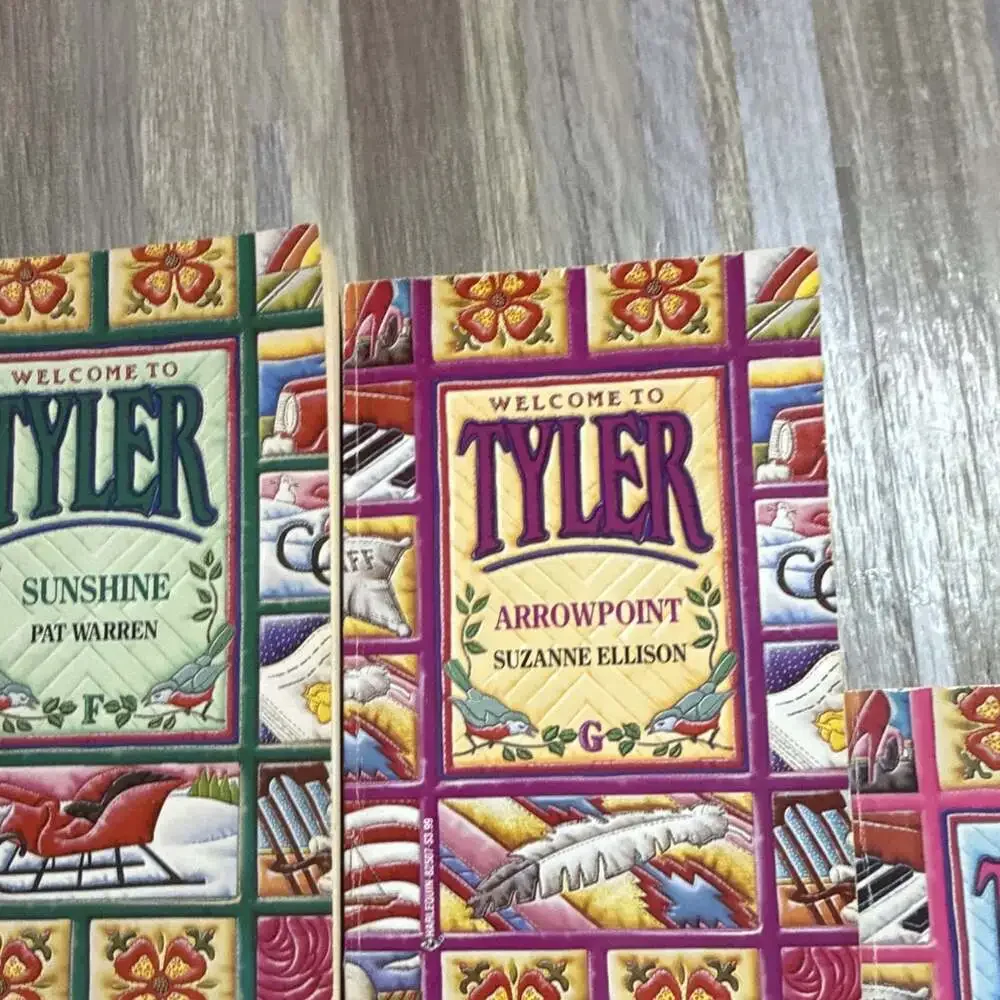 Welcome to Tyler Harlequin Romance Series Lot of 9 Paperback Books Vintage